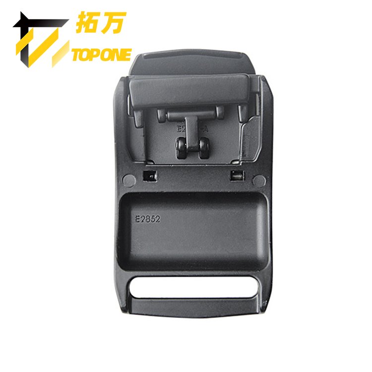 New Aluminum Alloy Men's Outdoor Canvas Webbing Belt Buckle with Customized Logo
