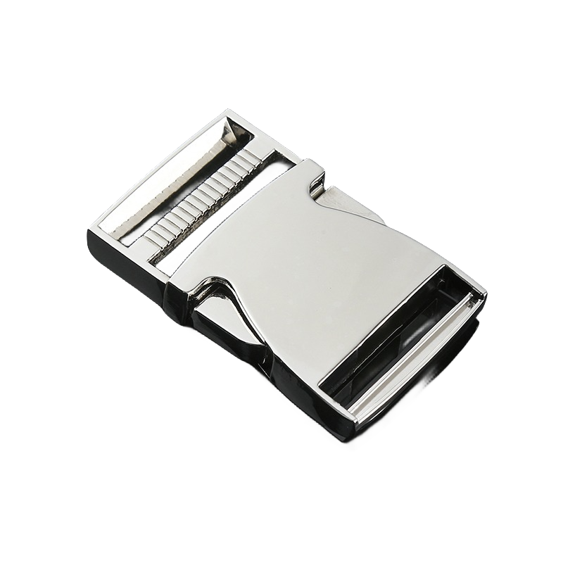 Q083-32 Wholesale 32mm Metal Quick Release Buckle For Backpack Accessories Custom Aluminum Heavy Duty Metal Buckles For Bags