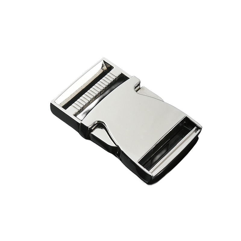 Q083-32 Wholesale 32mm Metal Quick Release Buckle For Backpack Accessories Custom Aluminum Heavy Duty Metal Buckles For Bags