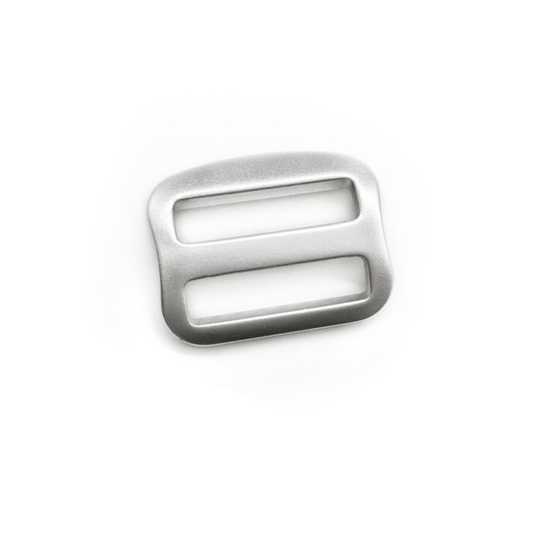 Lingzhen Luggage Hardware Aviation Aluminum Glide Belt Buckle Alloy Slider Buckle For Backpack Adjuster Shoulder Strap Buckles