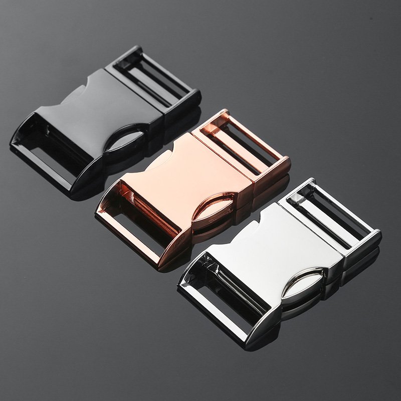 25mm Custom Dog Pet Collar Metal Quick Side Release Metal Buckle for Dog Collar