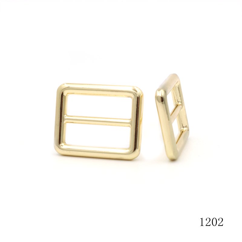1 inch round wire buckle zinc alloy triglide buckle handbag strap buckle accessories
