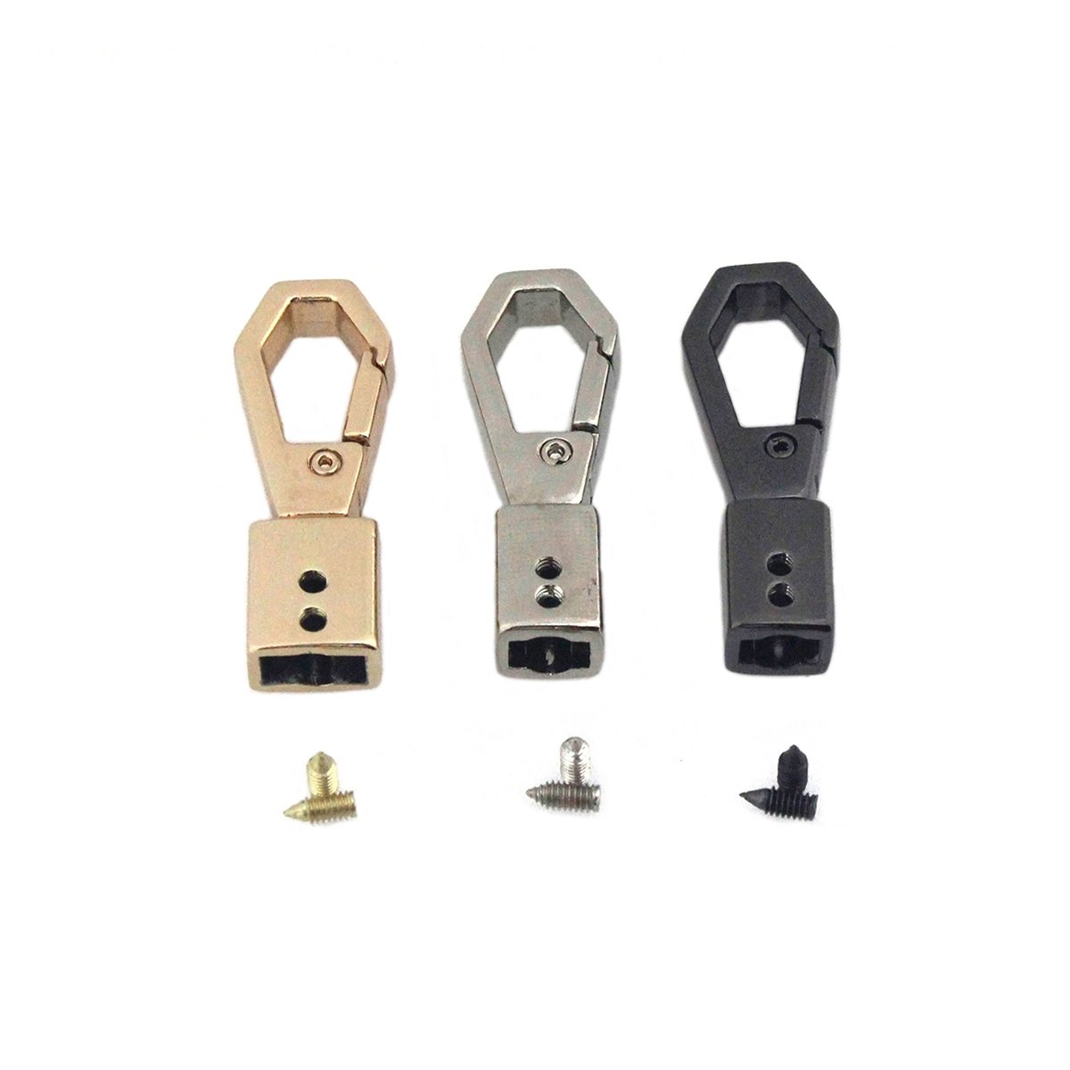 Metal Spring Gate Handbag Connector Hook Buckle for Bag Strap Chain Metal Tassel Cap Snap Hooks