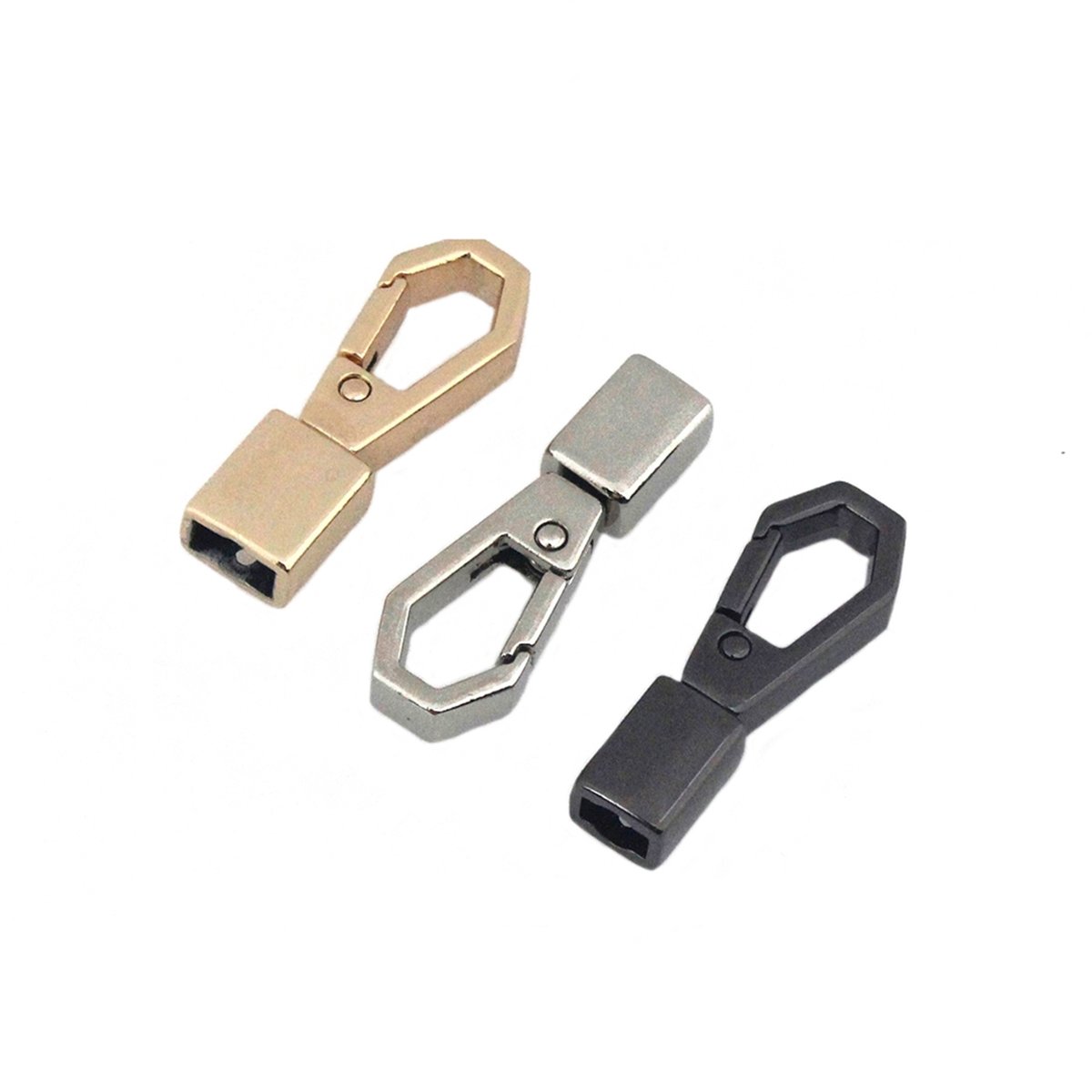 Metal Spring Gate Handbag Connector Hook Buckle for Bag Strap Chain Metal Tassel Cap Snap Hooks