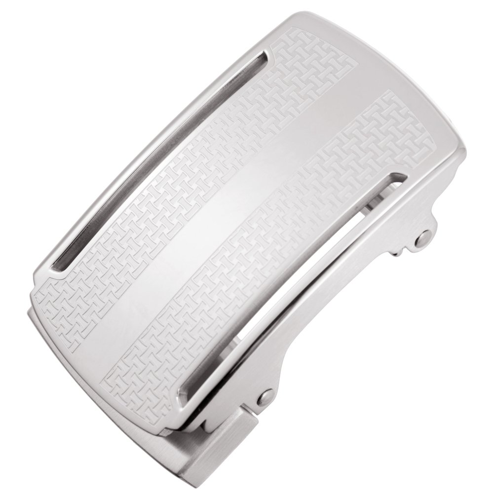 LY36-61675 Automatic steel men's leather designer belt buckle