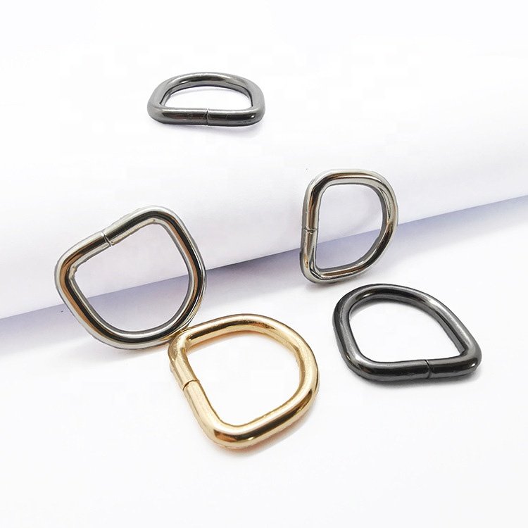 Multiple Sizes D-shaped Buckle Bag Metal Bag Luggage Hardware Accessories DIY D-ring Buckle