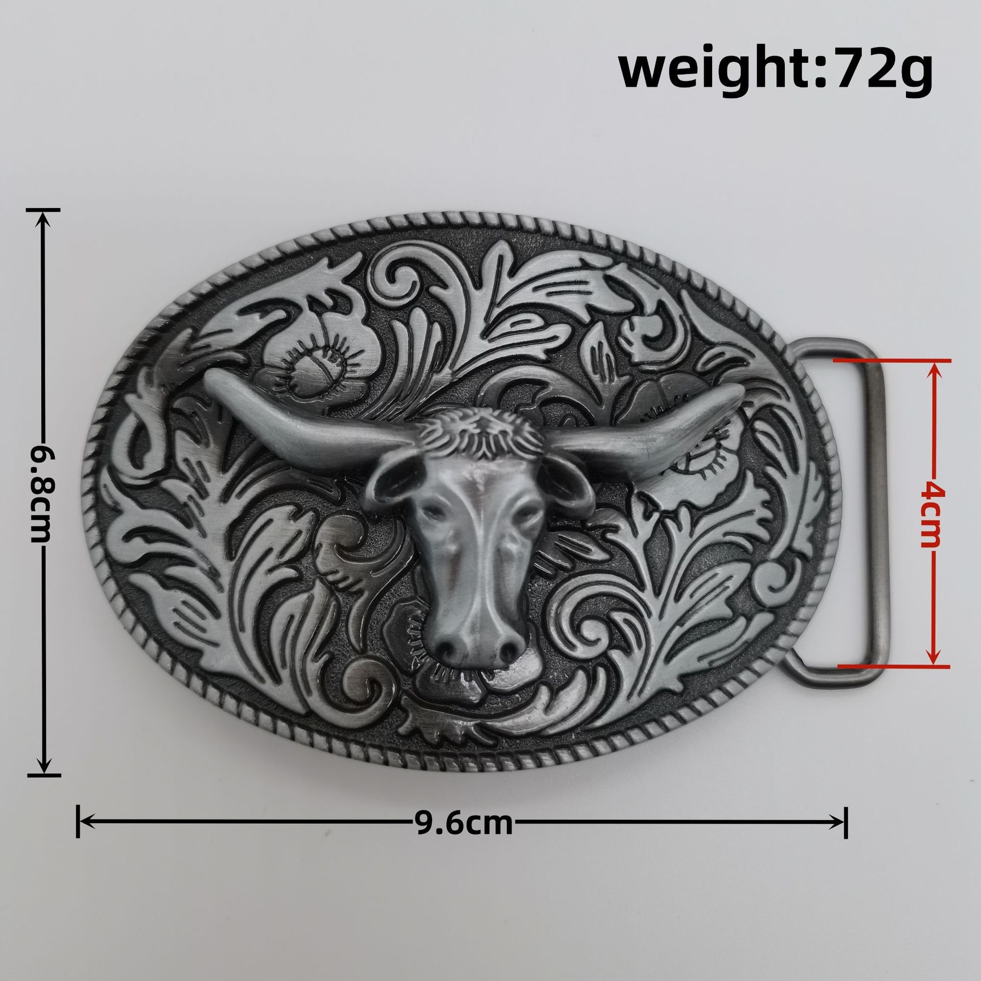 High Quality Custom Diecast Logo Metal Belt Buckle for Men 3D Plated Nylon and Plastic Belt Accessories and Bags