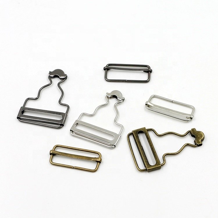 Wholesale Suspender Adjustable Buckles Adjustment Jeans Suspender Buckle Clasps