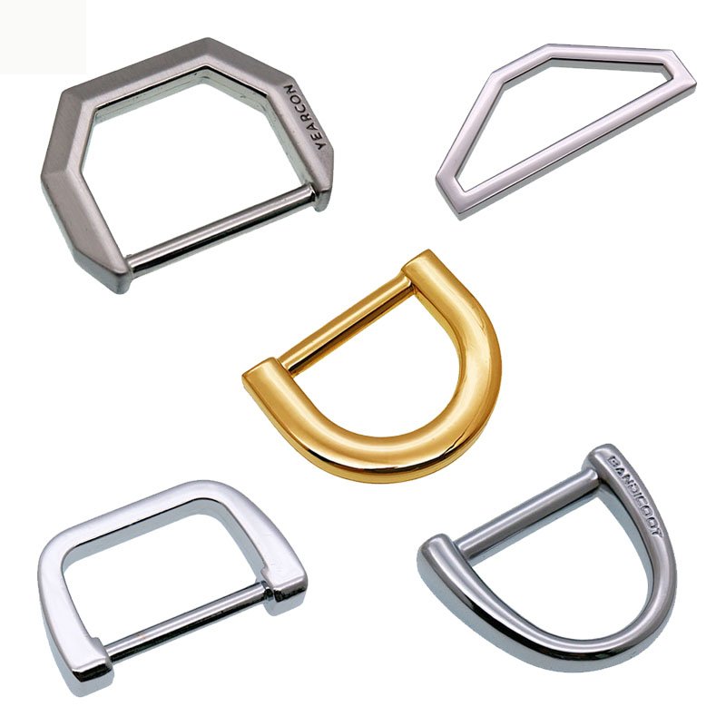 New style metal D ring buckle shoe and handbag hardware accessories