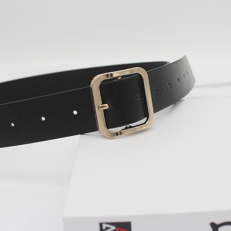 Women's Pin Buckle Belt For Jeans Pants Fashion Alloy Buckle Ladies Dress Belt Fashion Personality