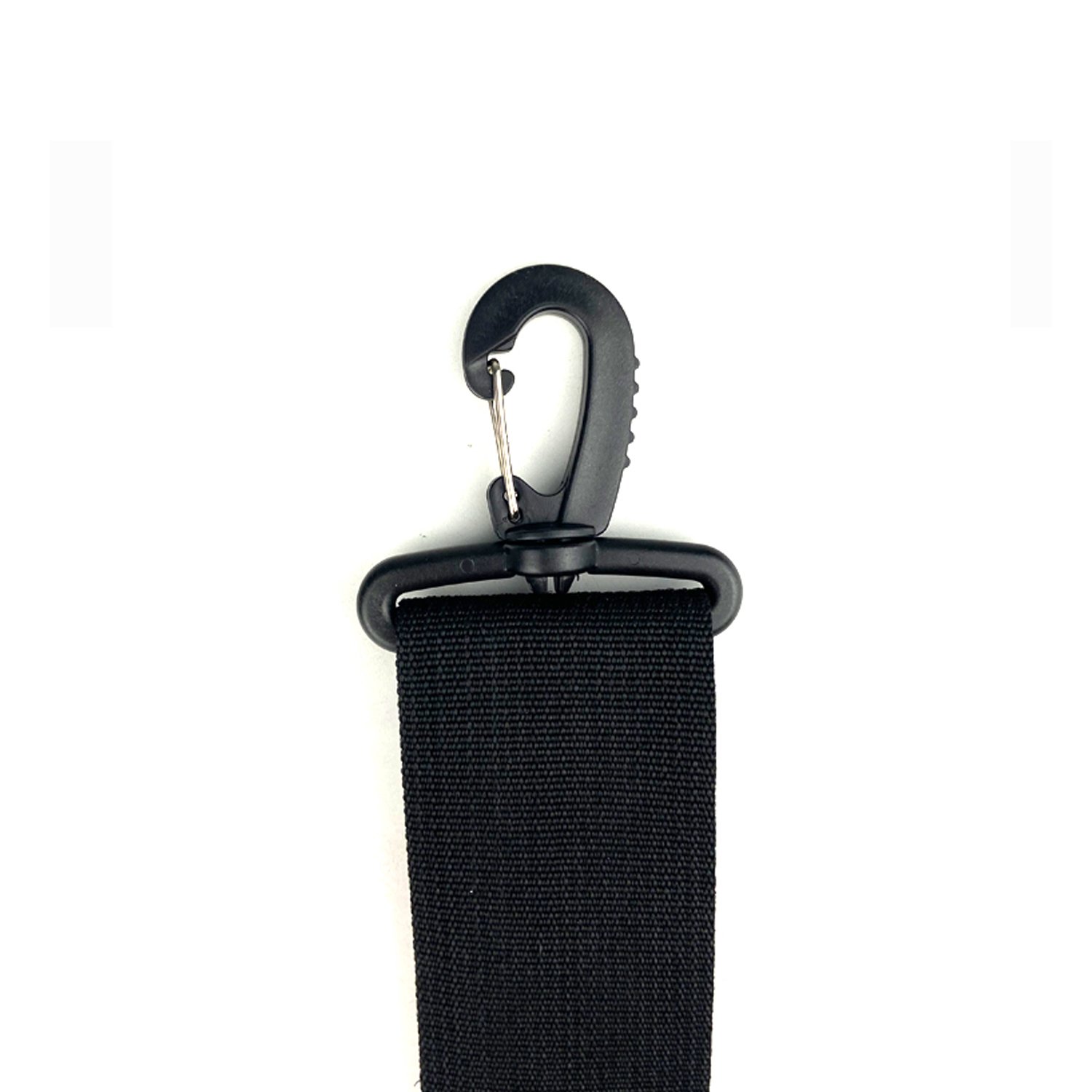 Plastic Swivel Snap Hook For Backpack Belt Strap Buckle Keychain Black Metal Clip Buckles