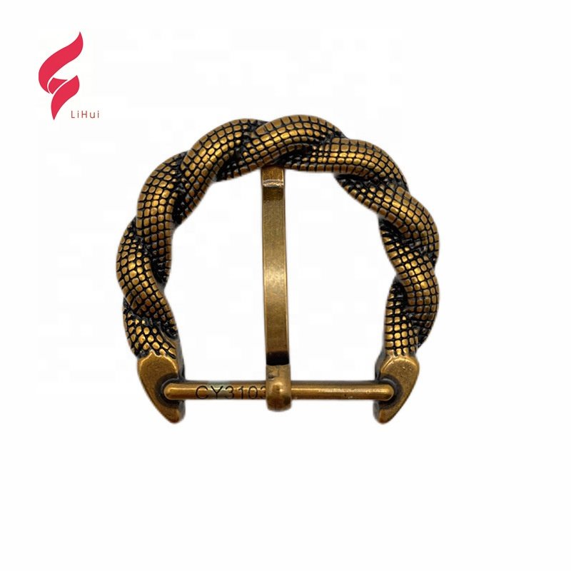 Lihui hardware Wholesale Manufacturers Custom snake shape Logo Women Man 3d Bulk Belt Buckle For Man