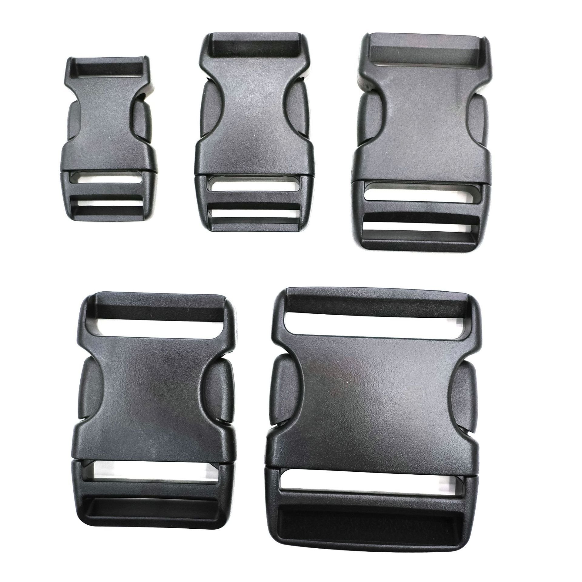 Plastic buckle Adjustable Side Release Backpack Chest Connect Clip Buckle Bag Shoulder Strap Accessories Hook garment trimming