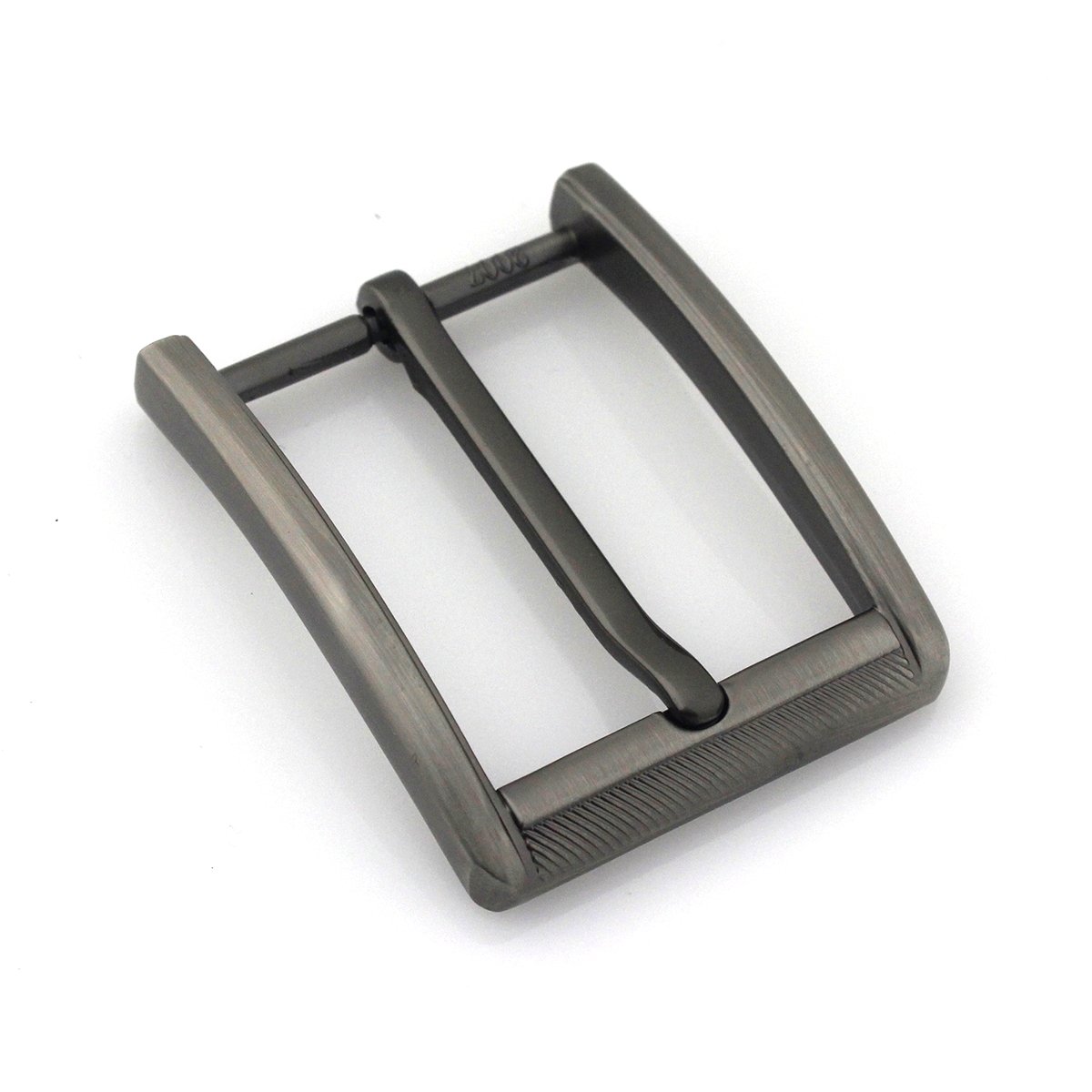 35mm Metal Brushed Belt Buckles Single Pin End Bar Half Bar Buckle Fit for 32mm-34mm Belt Leather Craft Jeans Parts