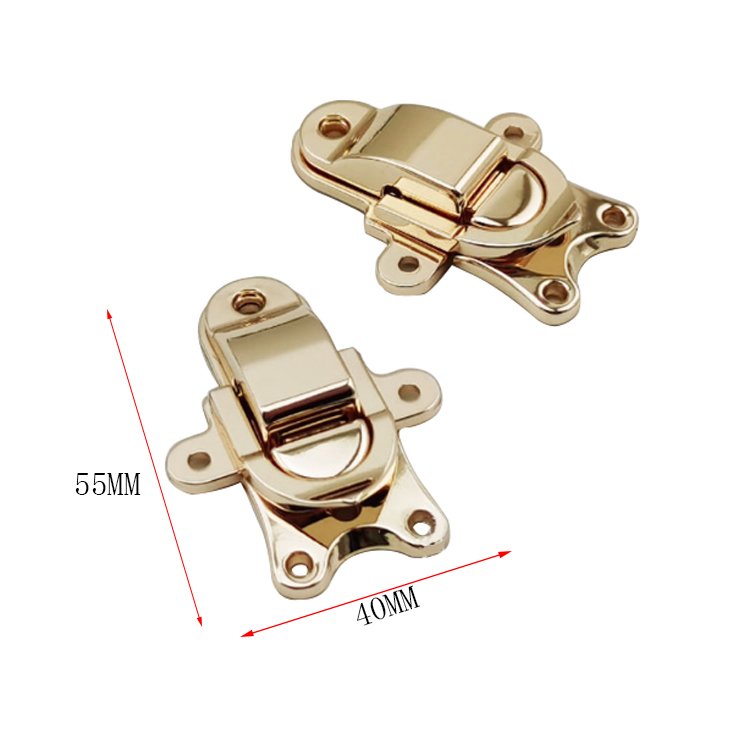 Jewellery box lock hardware new metal briefcase toggle latch lock jewelry box clasp buckle lock hasp