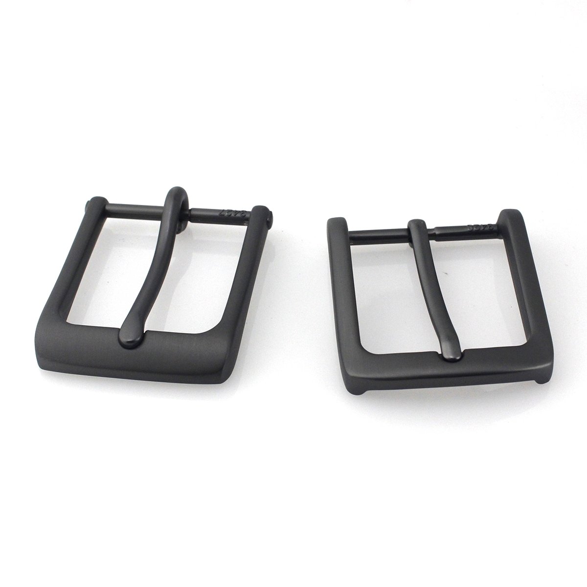 Metal Belt Buckle 35mm Matte Black Single Pin Buckle Jeans Waistband Buckles For 32mm-34cm Belt Leather Craft Accessories