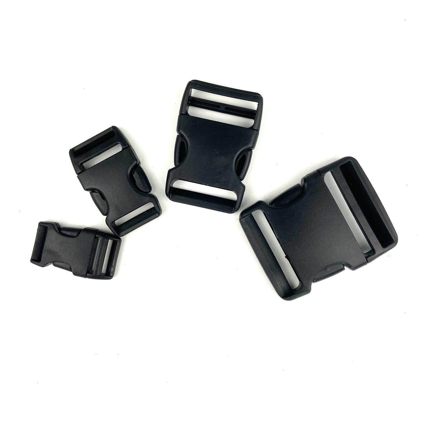 Cheap price China factory wholesale plastic adjustable side release buckles 20mm pom buckle for bag