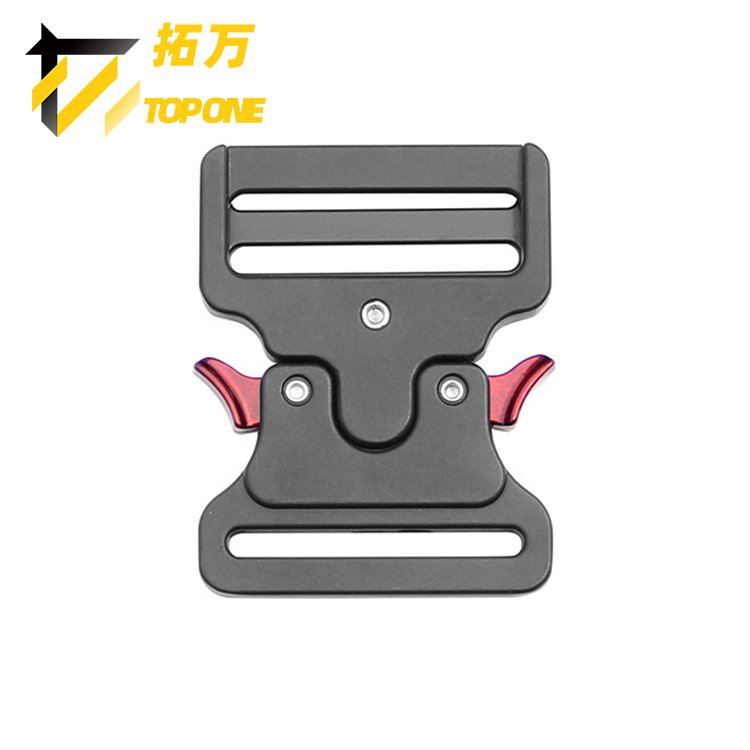 50MM All Black Casual Belt Buckle Custom Logo Tactical cobra Buckle
