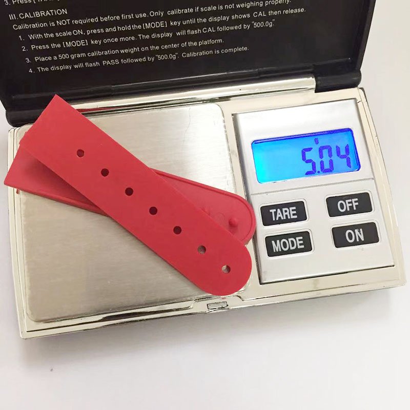 Free Sample Snapback Buckle Strap Replacement Button with 7 Holes Plastic Injection Molding Plastic Customized Logo Red 1000pcs
