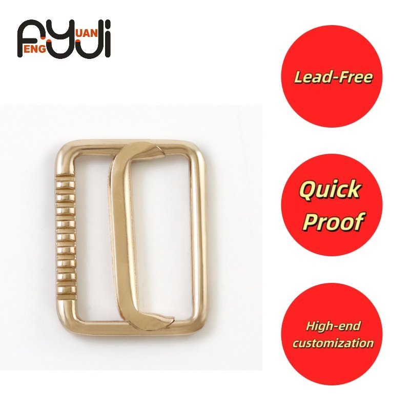 Can be recycled processing custom luggage adjustment buckle Fashion simple adjustment belt jewelry buckle