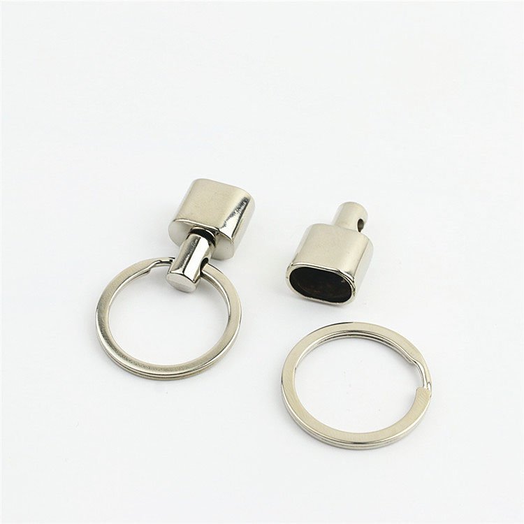 Handbag Hardware Accessories Tassel Stopper Buckle Keychain Clasp Detachable Bag Ring Buckle