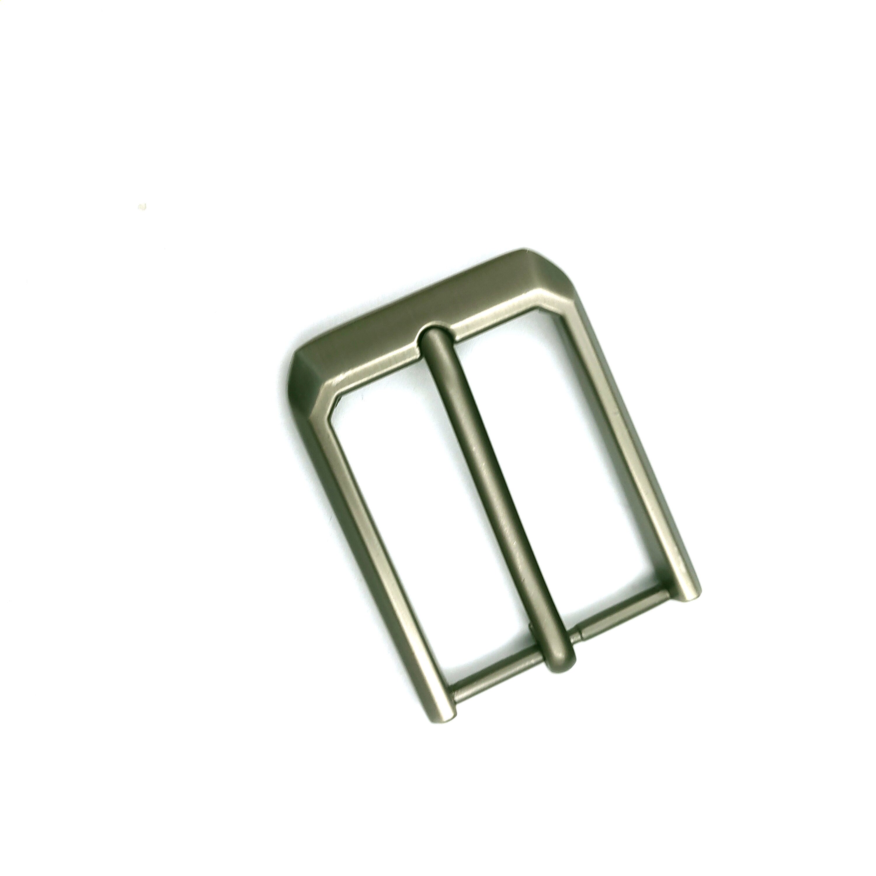 2024 fashion design wholesale custom logo 5cm pin buckles brass electroplated roller belt buckle for belts