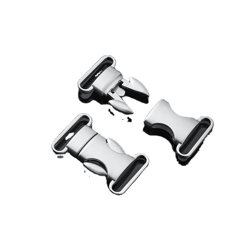 Q030-20 Custom 38mm Metal Side Release Buckles Wholesale Heavy Duty Zinc Alloy Metal Belt Buckles For Bags