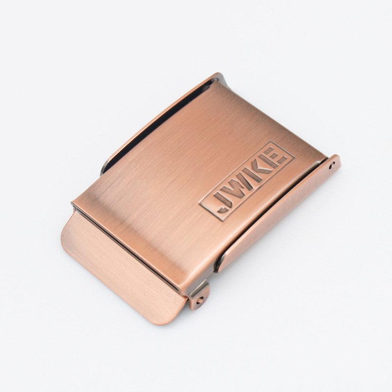 Custom Logo Replacement Metal Buckle Flip Top Buckle Durable Iron Tactical Belt Buckle
