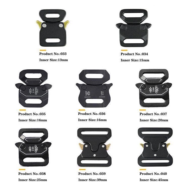 Wholesale high quality custom different size different color paracord buckle
