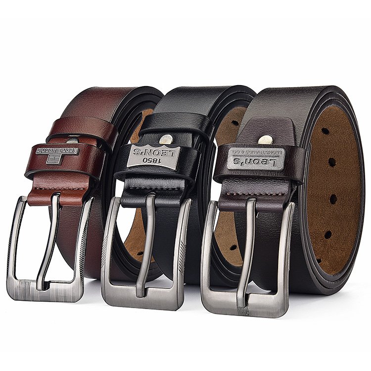 2024 manufacturer customized fashion PU leather men belt pin buckle designer for jeans leather belt men
