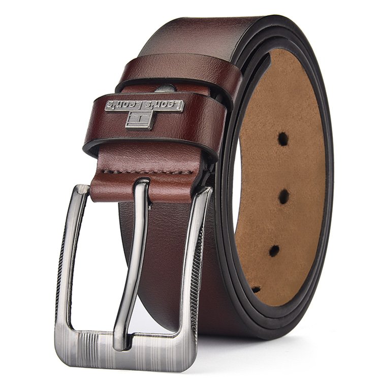 2024 manufacturer customized fashion PU leather men belt pin buckle designer for jeans leather belt men