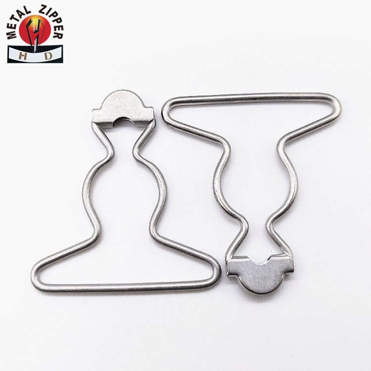 Meta Hoist Buckle for Jean Pants Suspender Strap-and-buckle Garment Accessories Brass Metal Support for Belts Customized Color