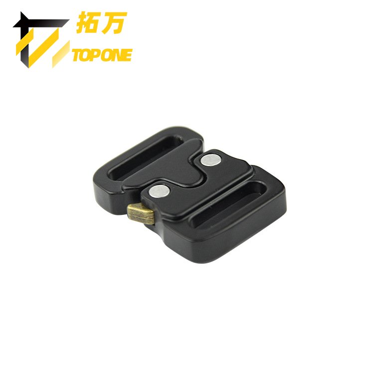 16mm Fashion Garments Accessories High Strength Tactical Buckle Zinc Alloy Buckle for Bags