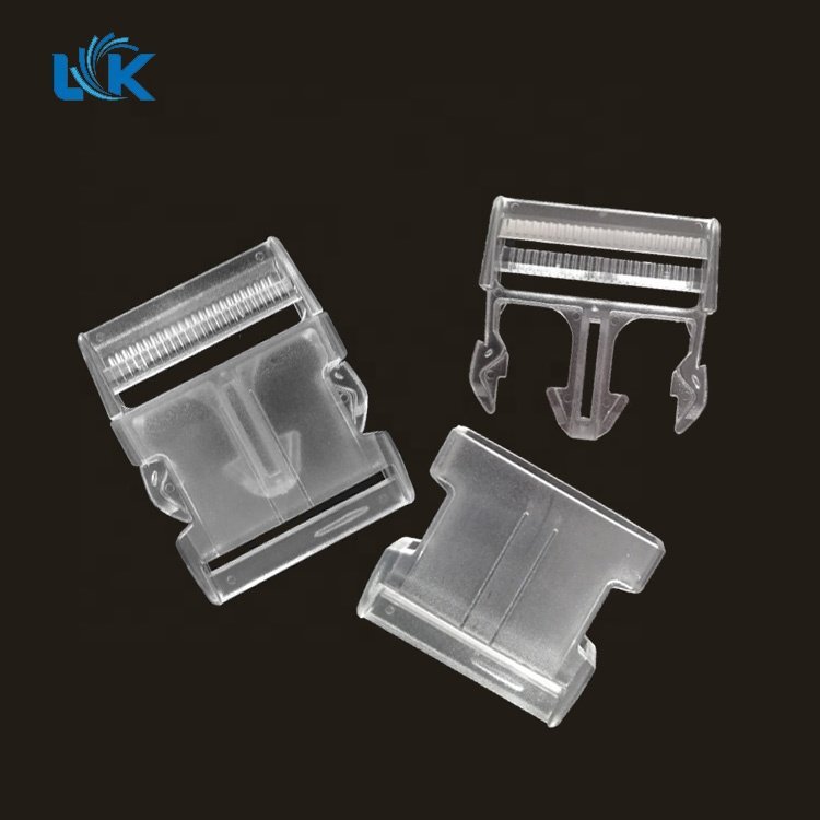 50mm Clear Transparent Plastic Side Release Buckle Trigide Buckles 2 Inch