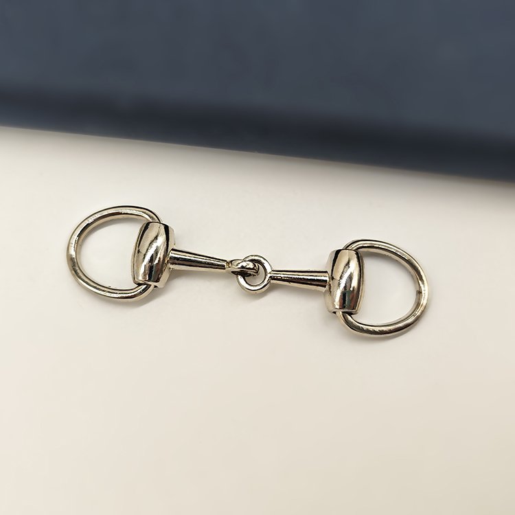 OEM Factory Custom High Quality Metal Decorative Leather Shoe Chain Buckle Clothes Accessories Fashion Sandals Women Boot Buckle
