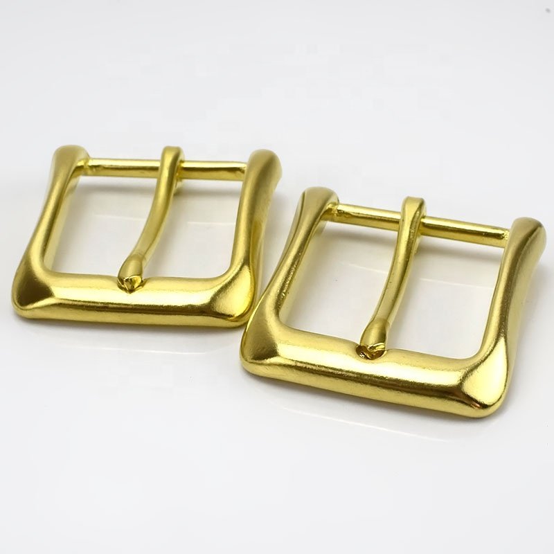 MeeTee AP662 Garment Accessories DIY Handmade Belt Shoulder Bag Strap Adjustable Buckle High Quality Brass Belt Pin Buckle