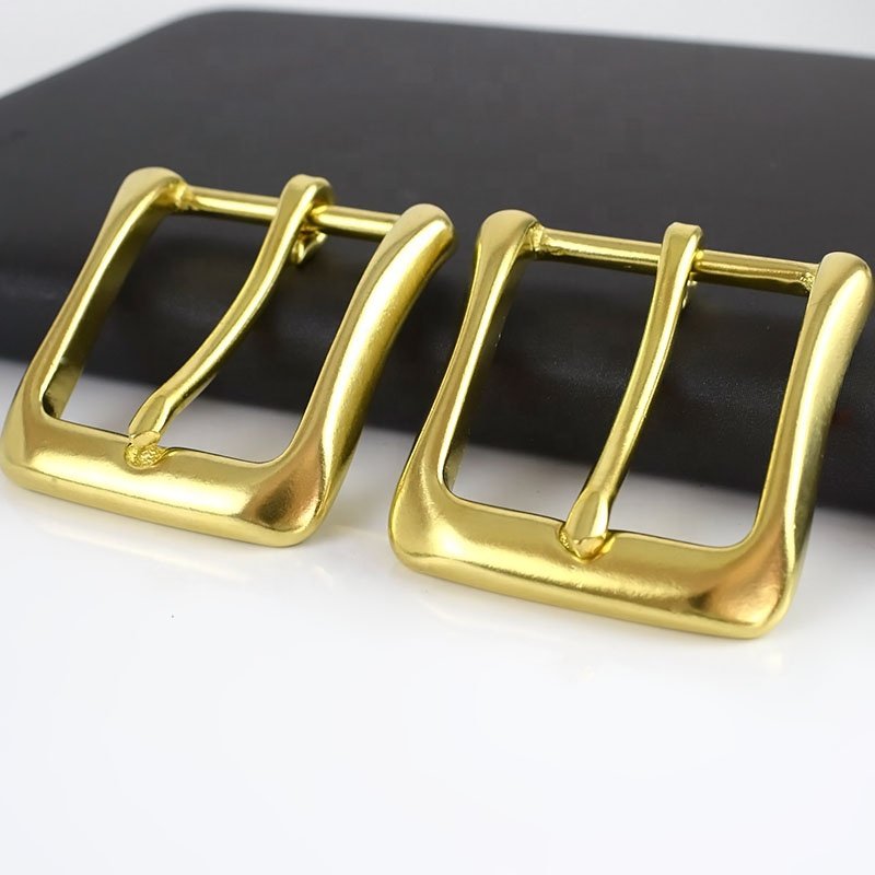MeeTee AP662 Garment Accessories DIY Handmade Belt Shoulder Bag Strap Adjustable Buckle High Quality Brass Belt Pin Buckle