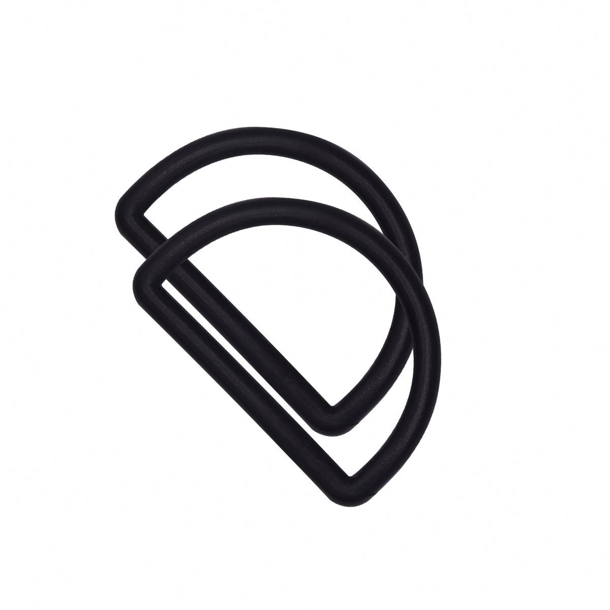 WL Hot Sale Plastic Belt Loop Strap Slider Buckle Flat D-ring for Bag Backpack Webbing Handbag