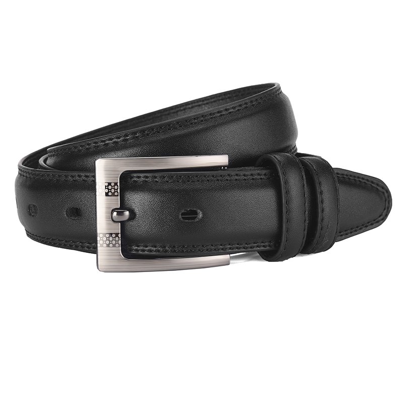 Custom Wholesale Personalized Men alloy buckle belt Men business Leather Belt