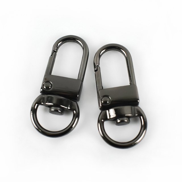 Metal Buckles for Bag Strap Webbing Swivel Trigger Clasp Handbag Belt Snap Hook Hanger DIY Bag Accessories