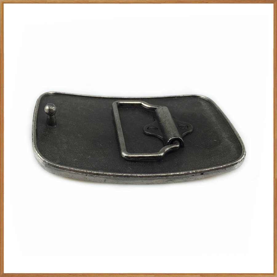 Vintage Hip Hop Retro Zinc Alloy Plate Buckle Western Cowboy Belt Buckle Custom Engraved Belt Buckle for Workers