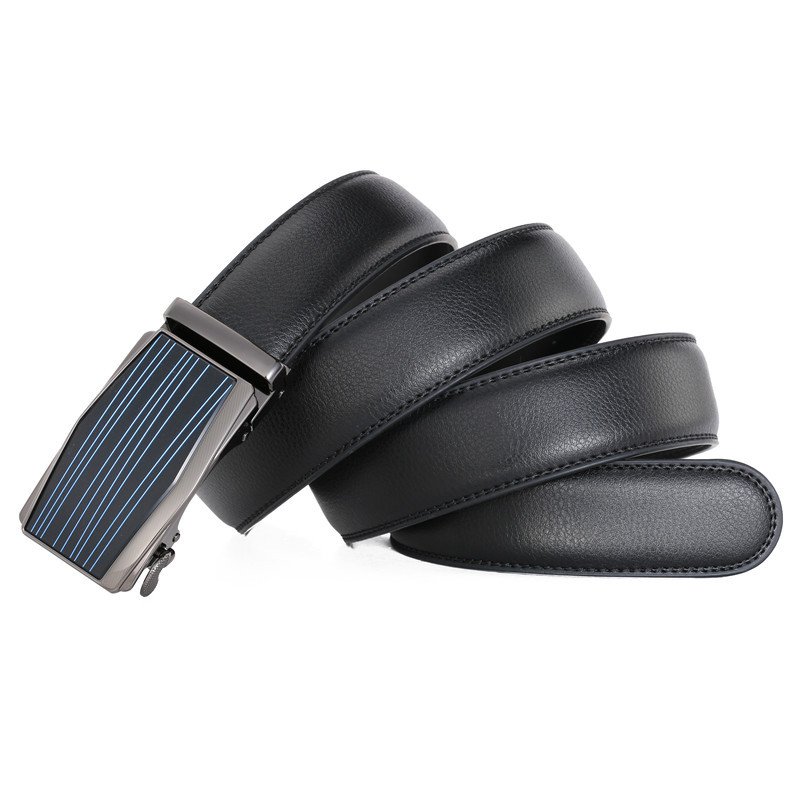 FM brand's latest men's automatic buckle leather business belt mens belts genuine leather luxury mens luxury belts