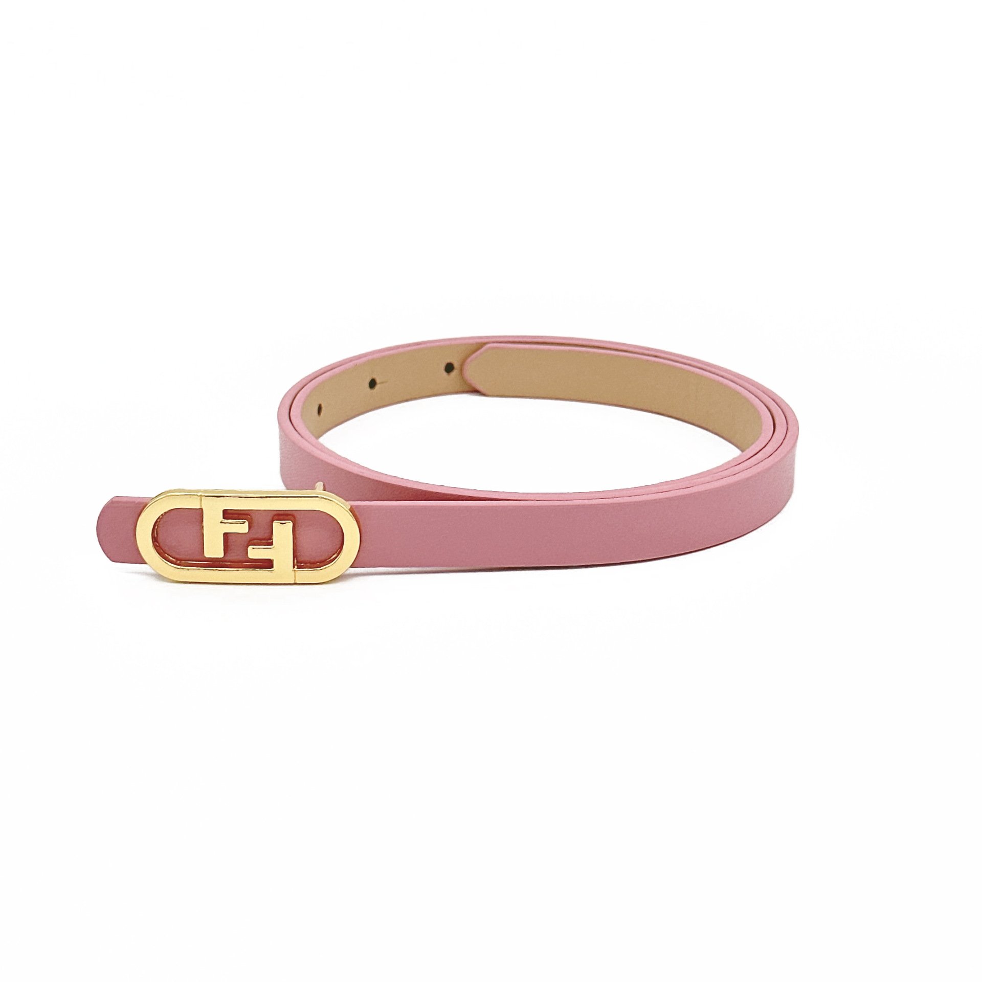 New Korean Style Gold Buckle Women's Belt All-matching Dress Jeans Strap Fashion Japanese Buckle Decorative Belt Women's Fashion