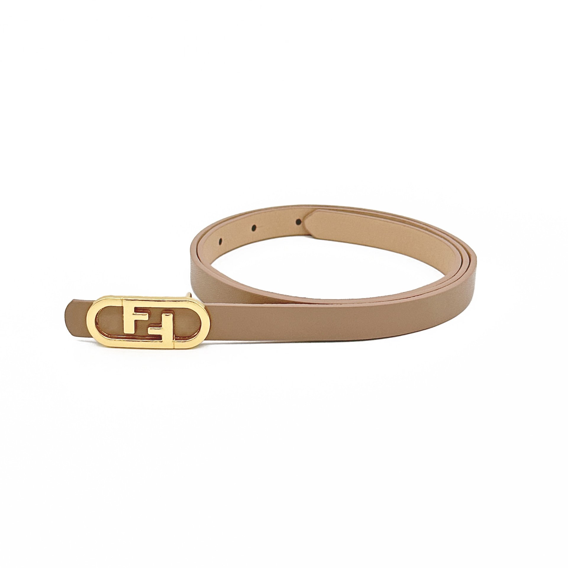 New Korean Style Gold Buckle Women's Belt All-matching Dress Jeans Strap Fashion Japanese Buckle Decorative Belt Women's Fashion