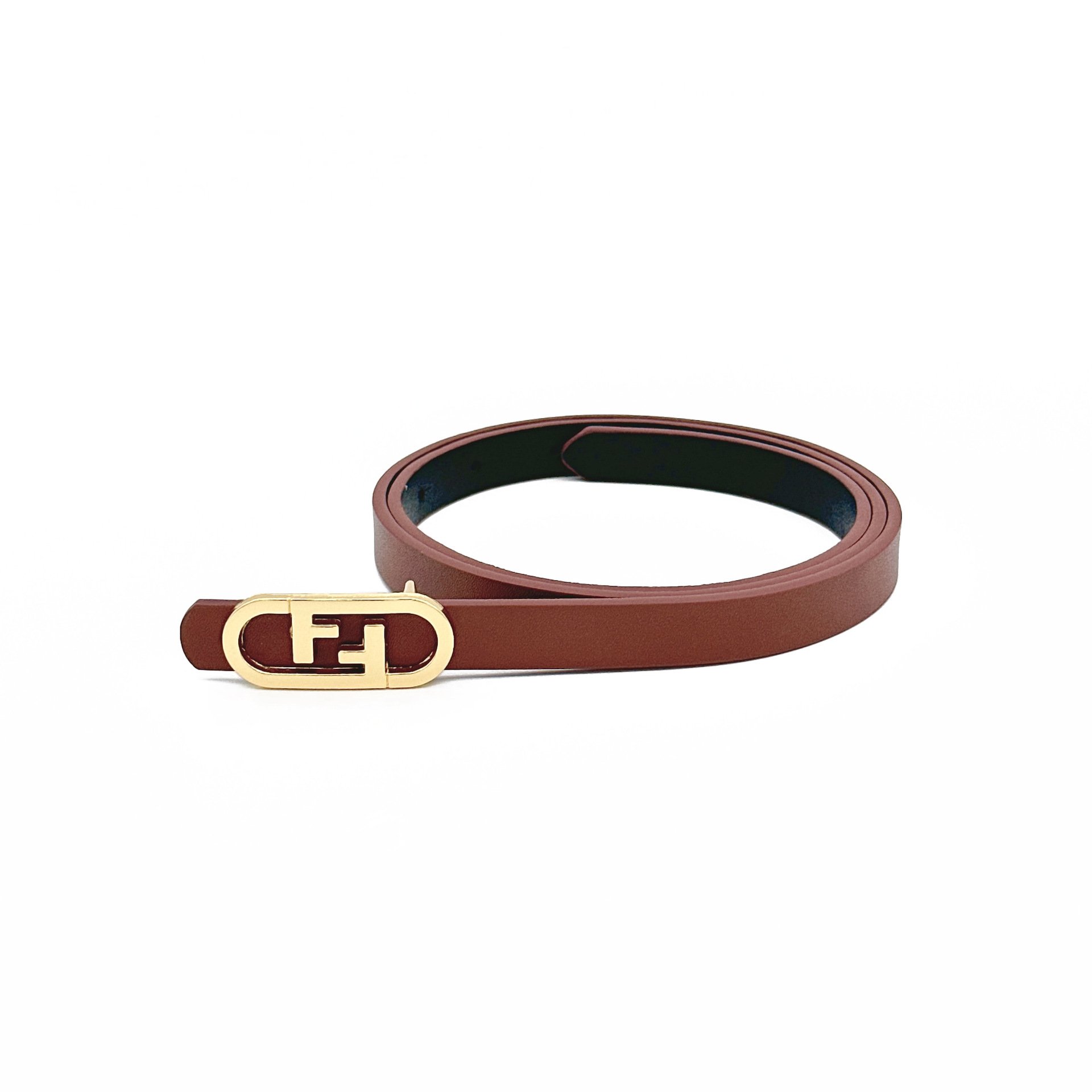 New Korean Style Gold Buckle Women's Belt All-matching Dress Jeans Strap Fashion Japanese Buckle Decorative Belt Women's Fashion