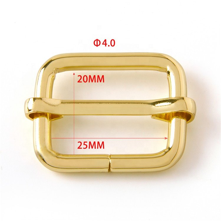 Bags Accessories Metal adjustable side release buckle Aluminum belt Buckle Metal Adjustable pin buckle