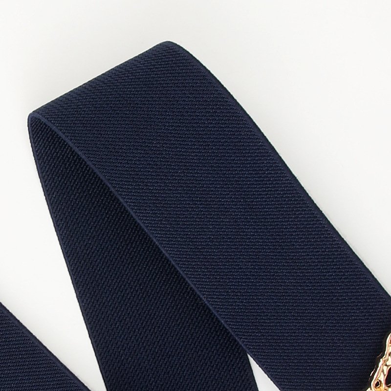 Wholesale High Quality Fashion All-Match Dress Sweater Decorative Belt Women's Butterfly Buckle Elastic Waist Belt