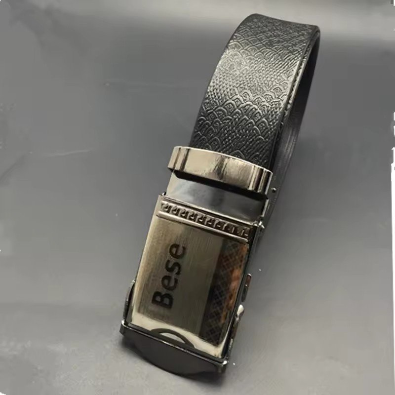 Customized Luxury Genuine Cowhide Leather Belt in Factory Alloy 3.8Pin Buckle Wholesale OEM Genuine Leather Belt