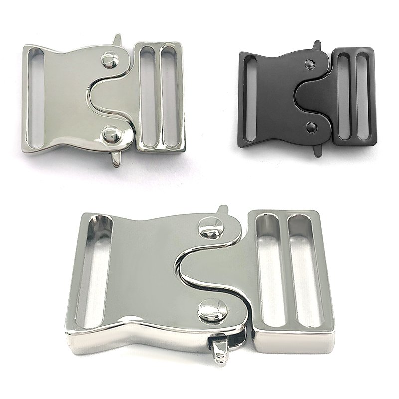 factory direct China supplier different colors side release metal buckles