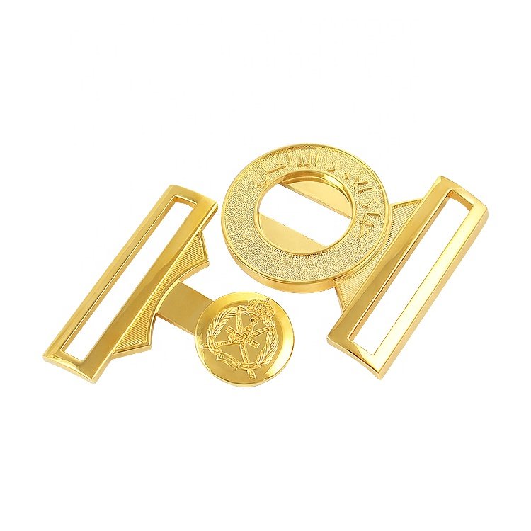 2pcs Button Band Clasp Design Your Own Luxury Belt Buckle Clasp Manufacturing Gold Jacket Coat Belts Belt Buckle
